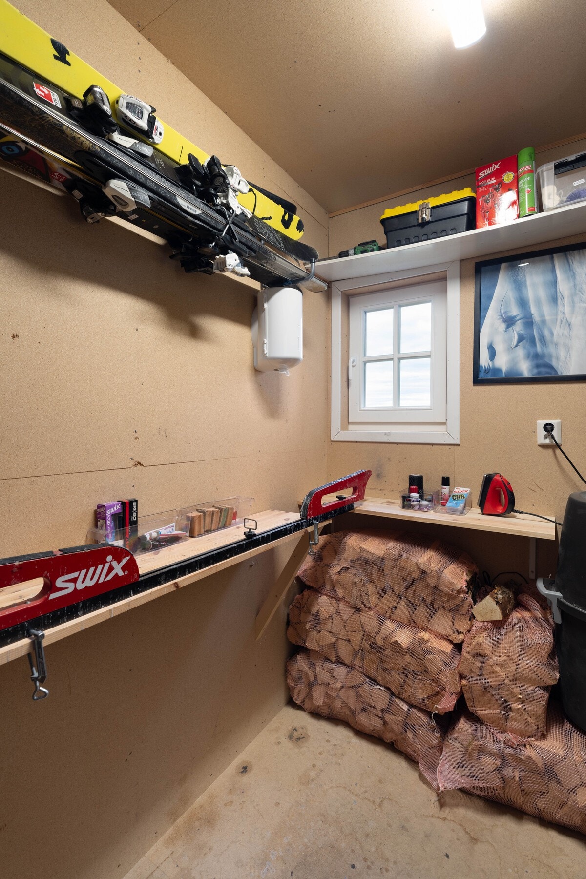 Uteboden er romslig. Galleribilde