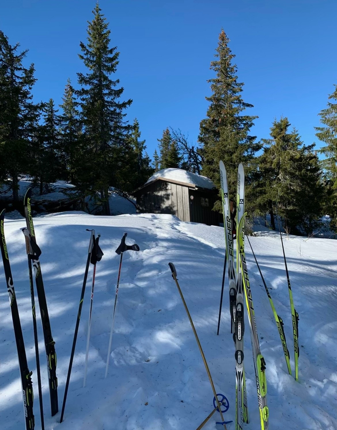 Vinterstemning i Seterliveien 35. Galleribilde