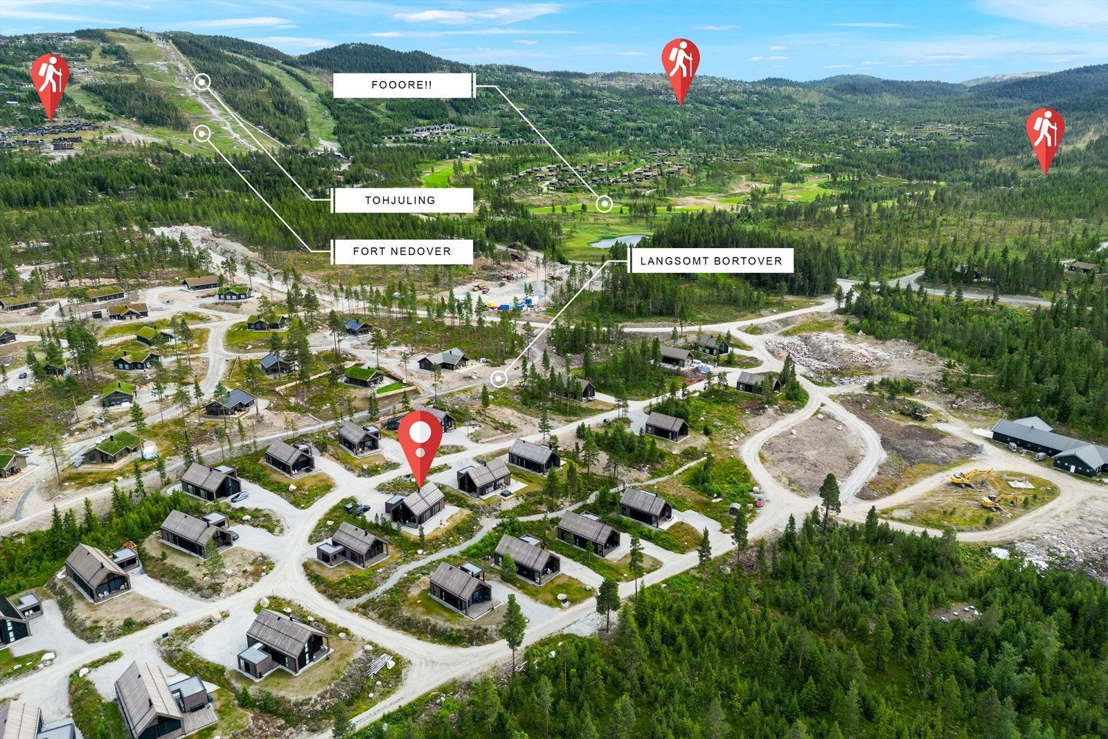En eksklusiv og nyere familiehytte på Nesbyen fra 2021. Nesbyen- kalles gjerne "Hjertet i Hallingdal". Galleribilde