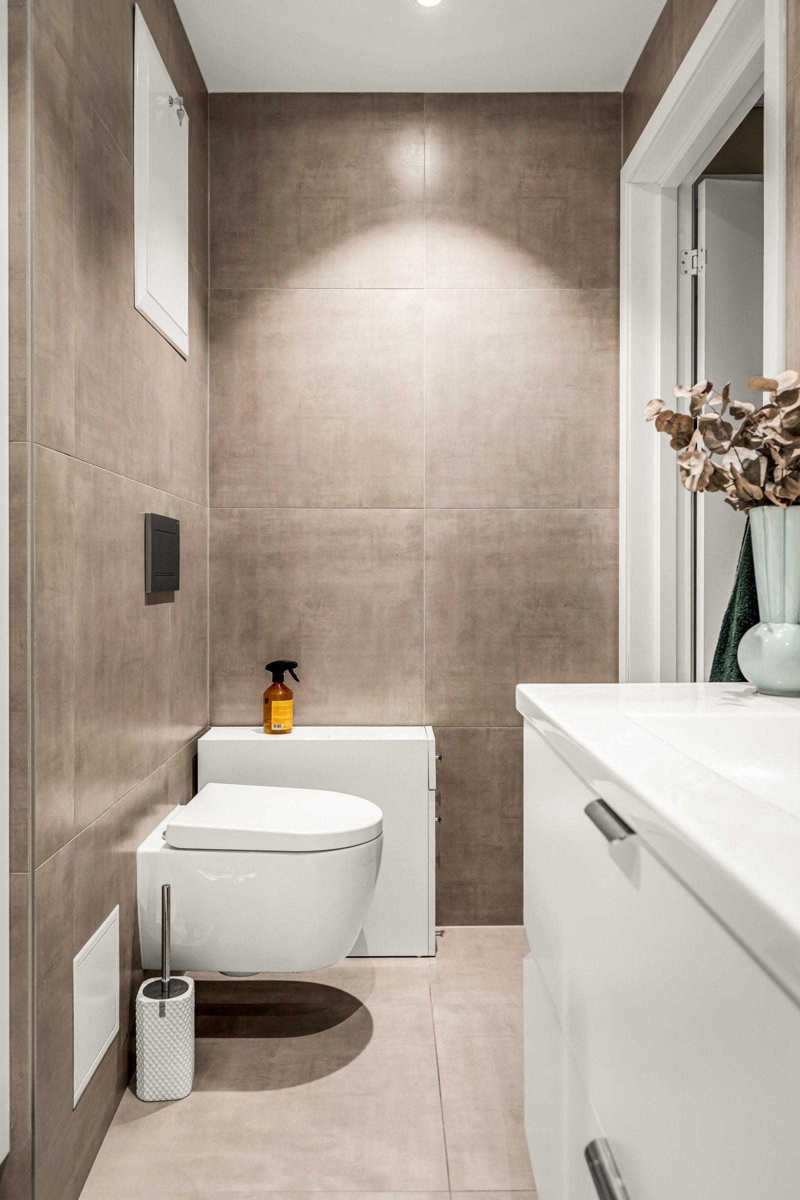 Badet fremstår som tidløst og elegant. Galleribilde