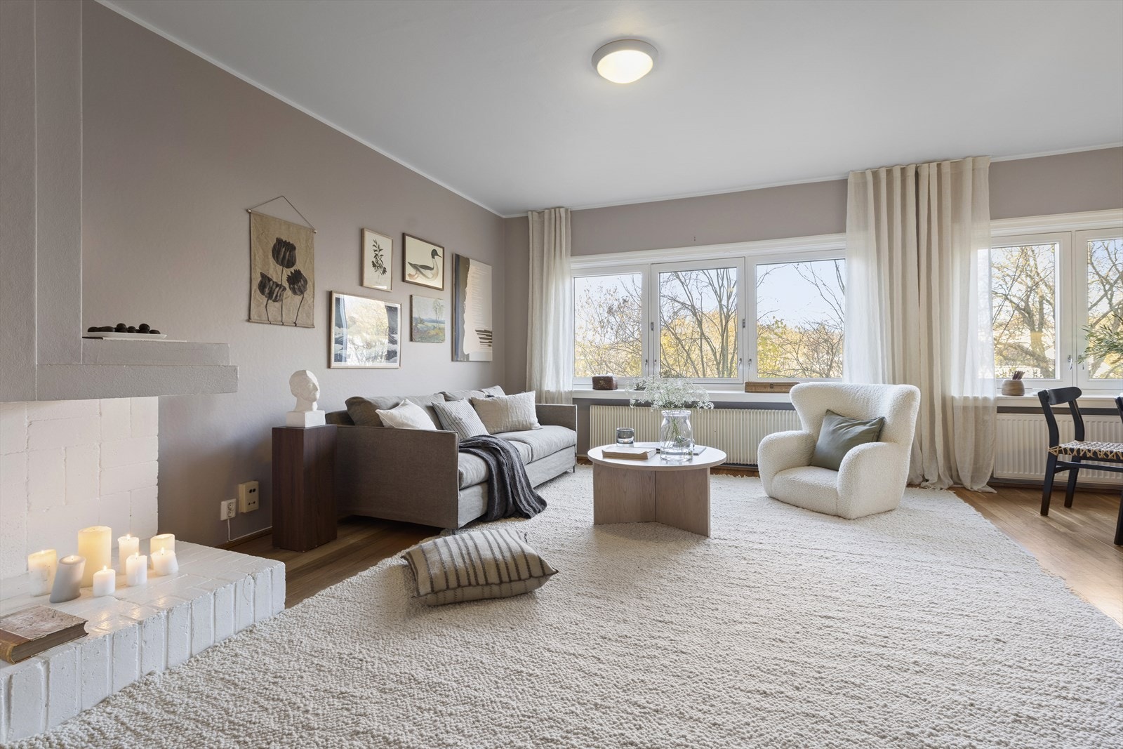 Arealeffektiv og romslig 3-roms på hele 69 kvm. I tillegg medfølger kjellerbod Galleribilde