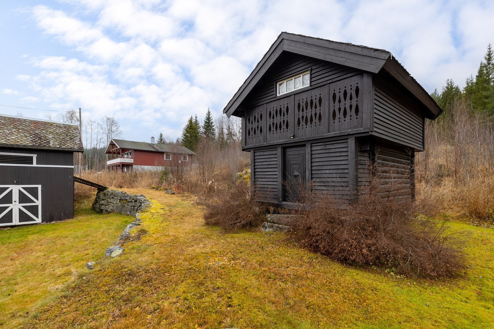 Hyggelig stabbur Galleribilde