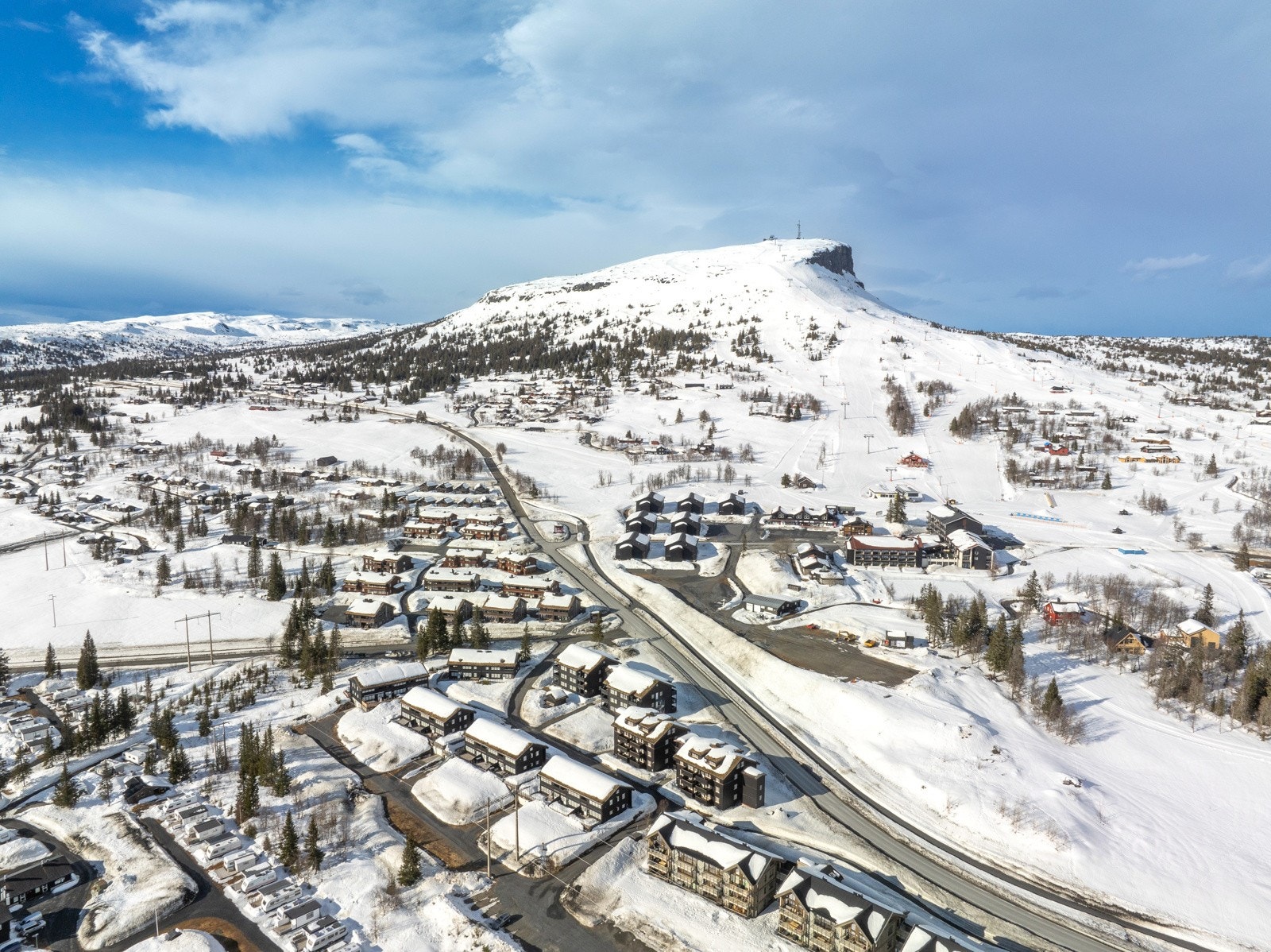 Skeikampen er ett av Norges mest snørike områder. Galleribilde