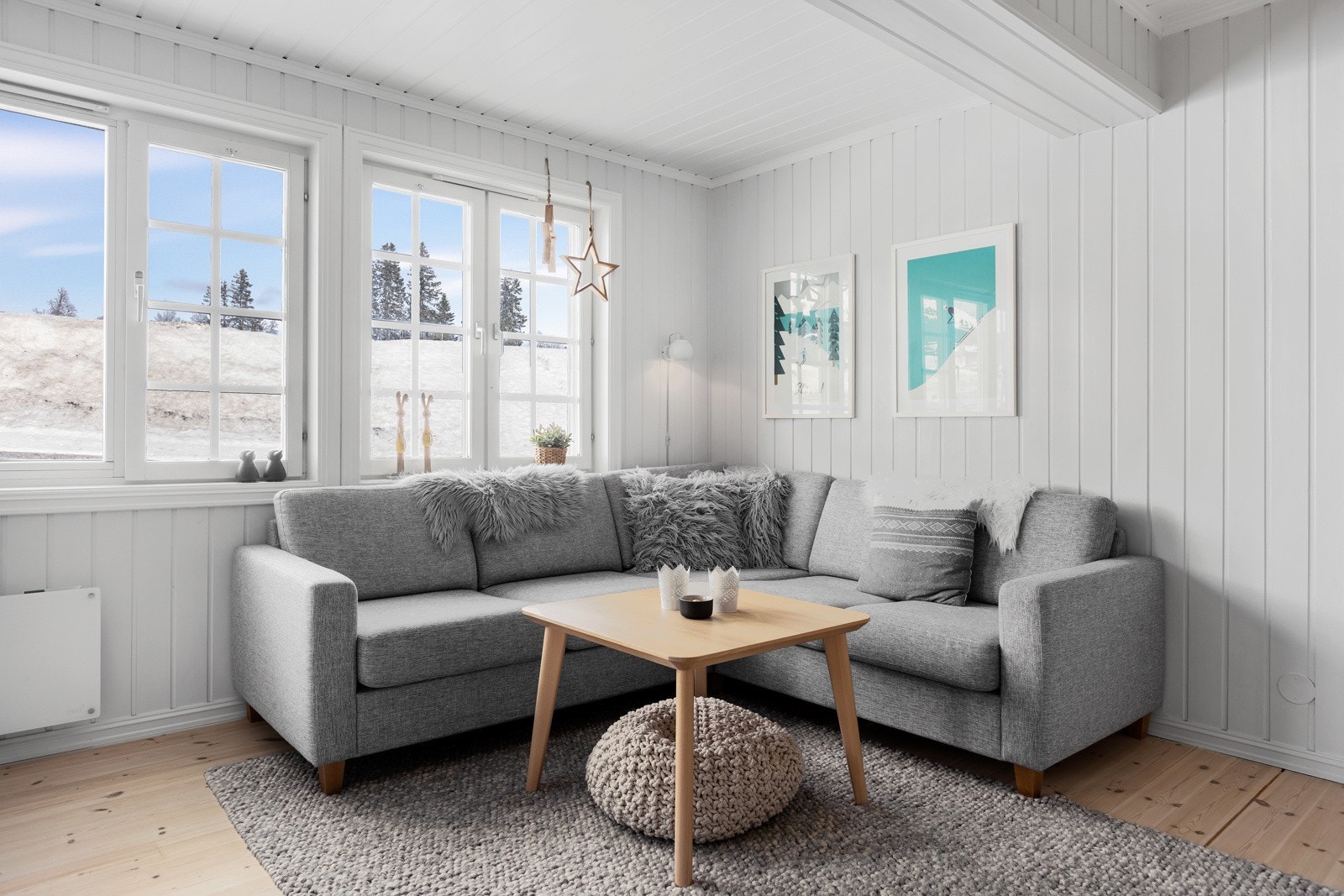 God plass til både sofagruppe og spisestuemøblement Galleribilde