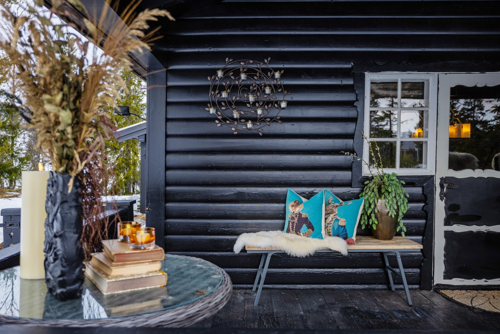 Terrassen er oppmålt til ca. 15m2 Galleribilde