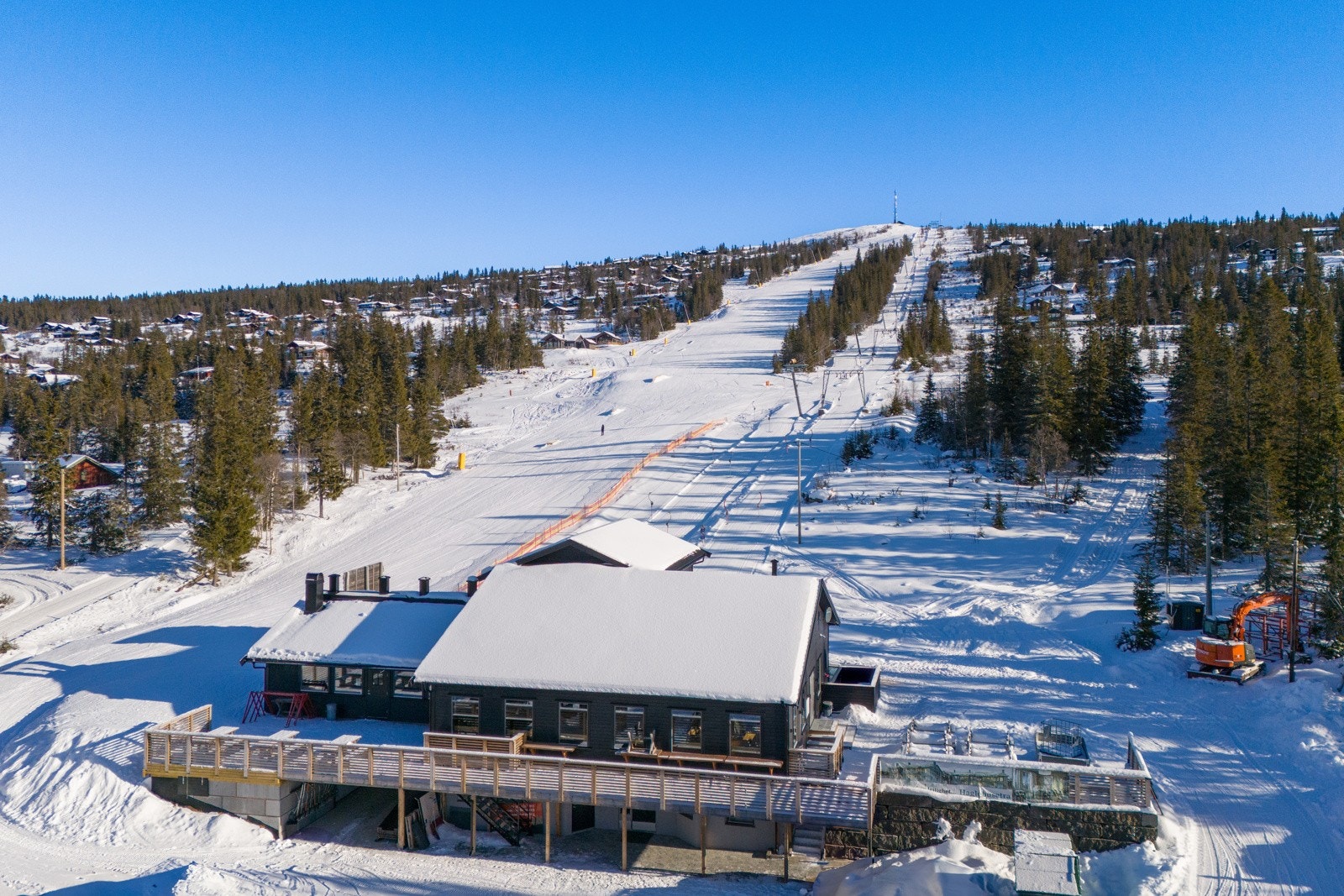 Haglebu Skisenter er ca. 9 min unna med bil. Galleribilde