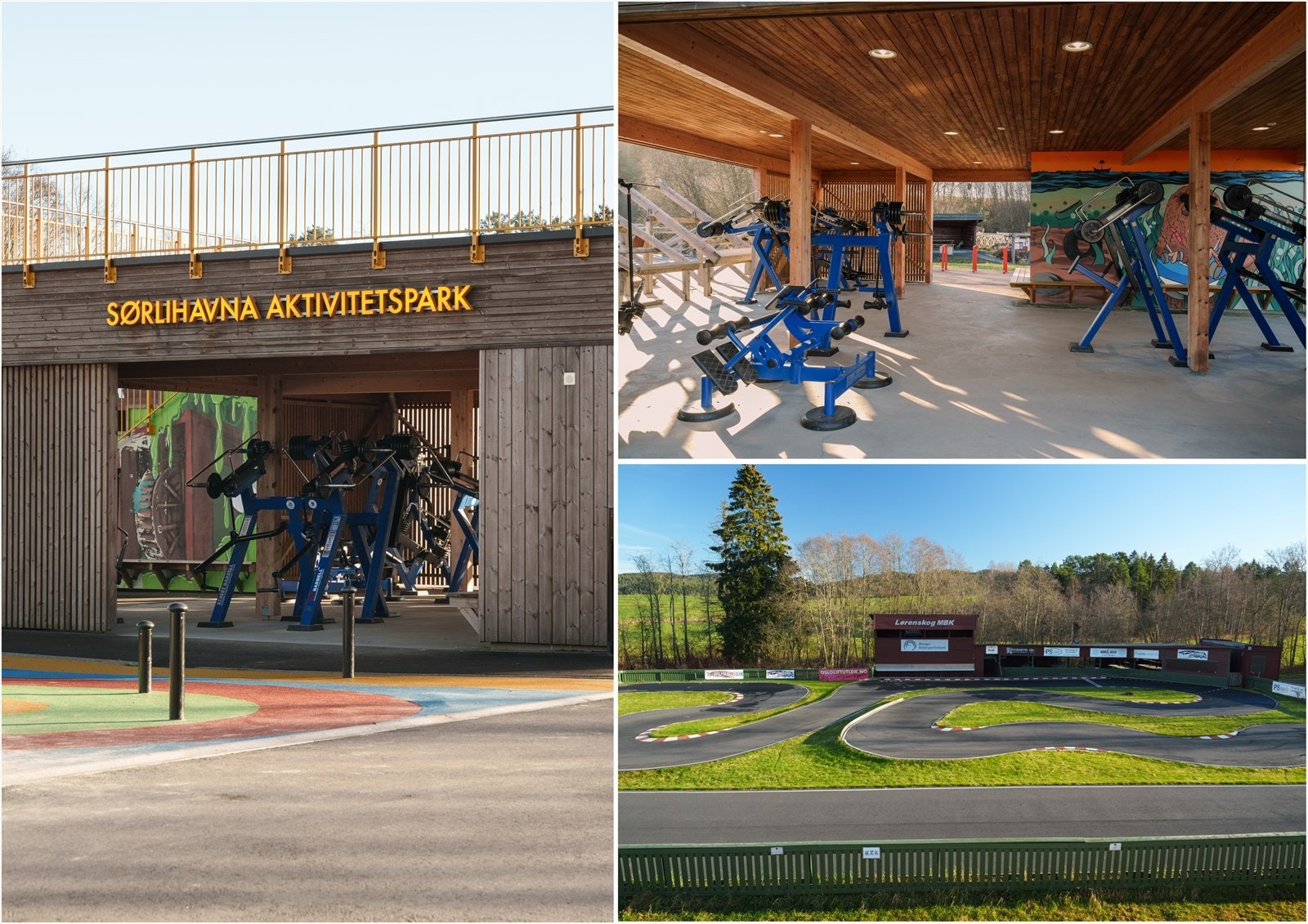 Sørlihavna aktivitetspark er et kommunalt drevet anlegg, og parken er åpen for alle. Galleribilde