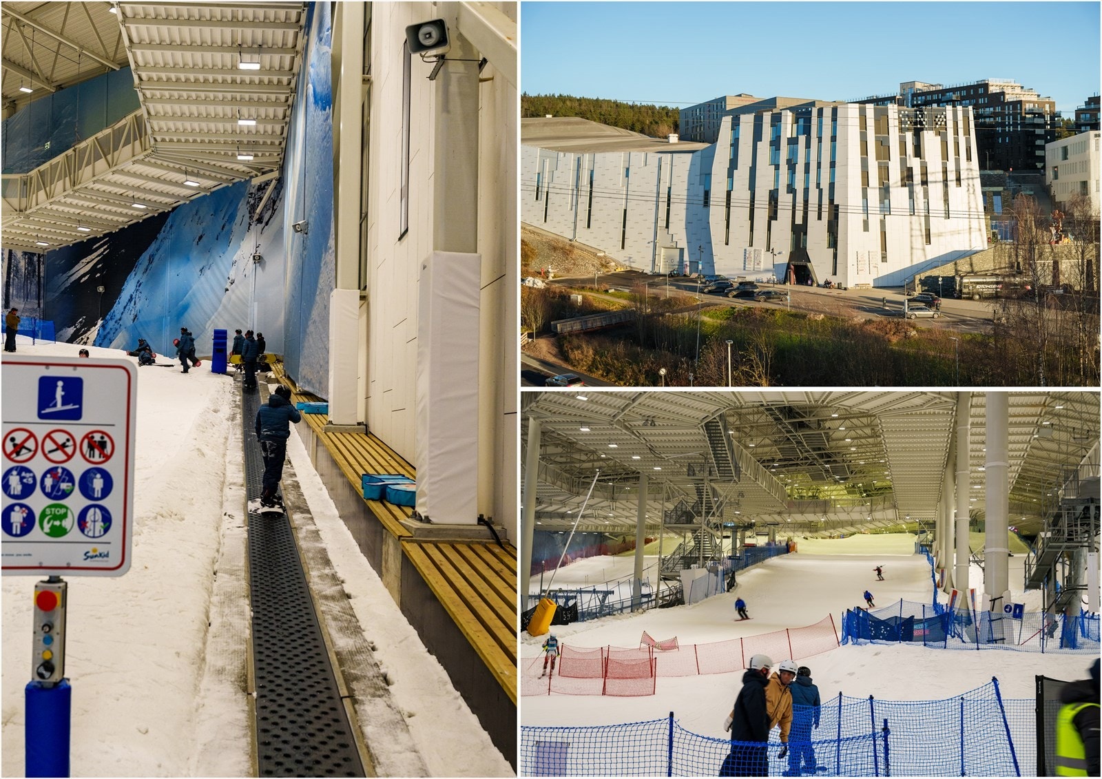 SNØ tilbyr langrenn, alpint, snowboard, freeski og isklatring under samme tak - hele året. Galleribilde