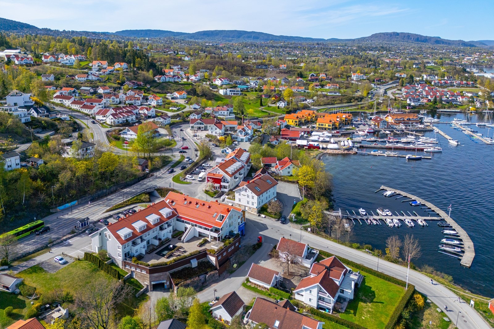 Vollen sentrum. Galleribilde