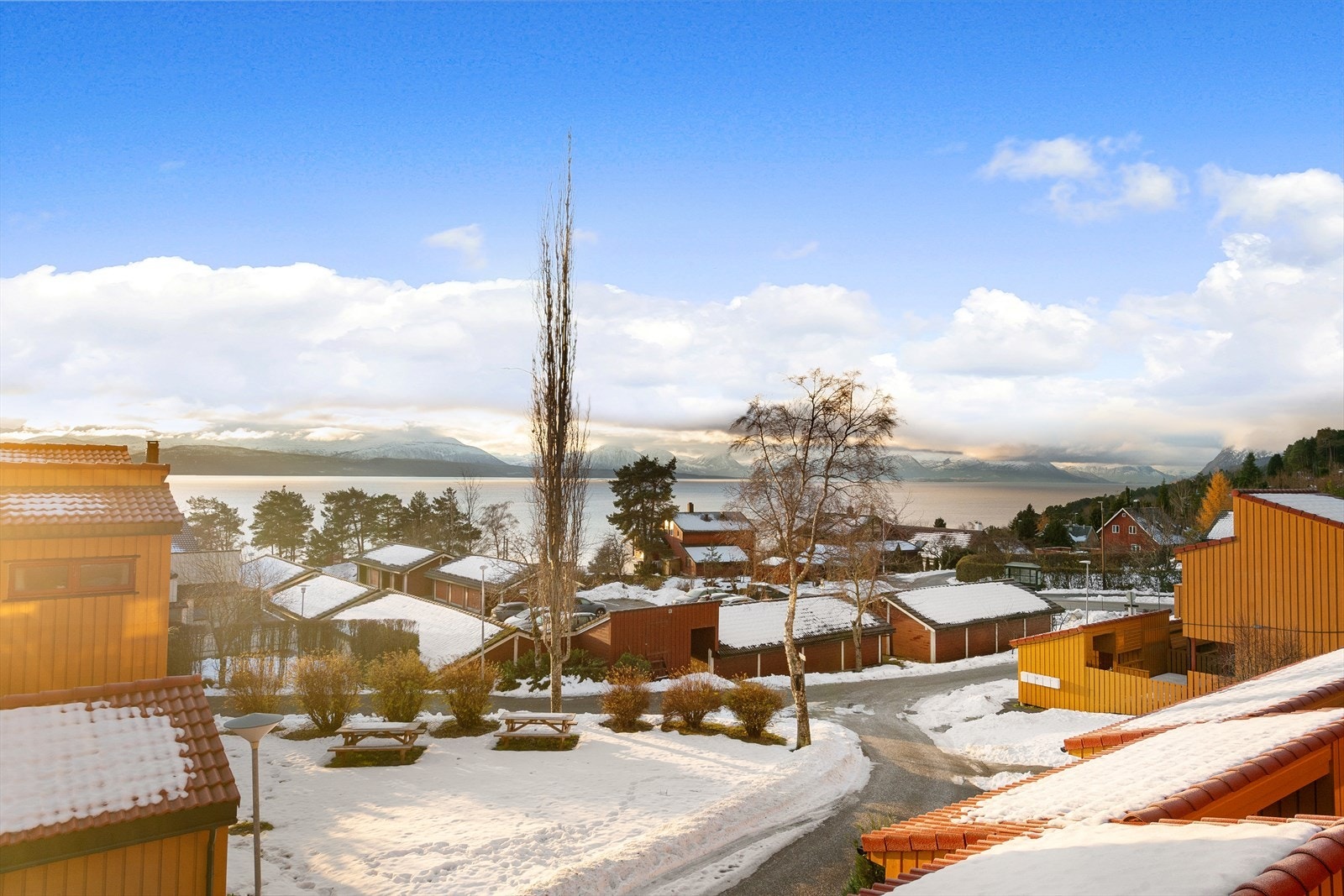 Utsikt fra veranda Galleribilde