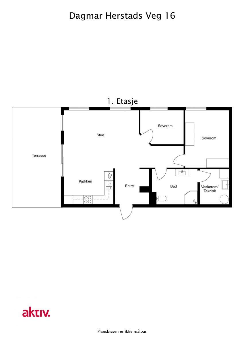 Plantegning. Galleribilde