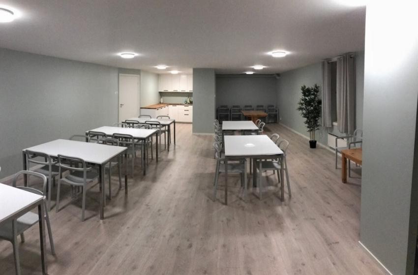 Skal du ha selskap eller sosiale arrangementer er det mulig å leie storstua. Galleribilde