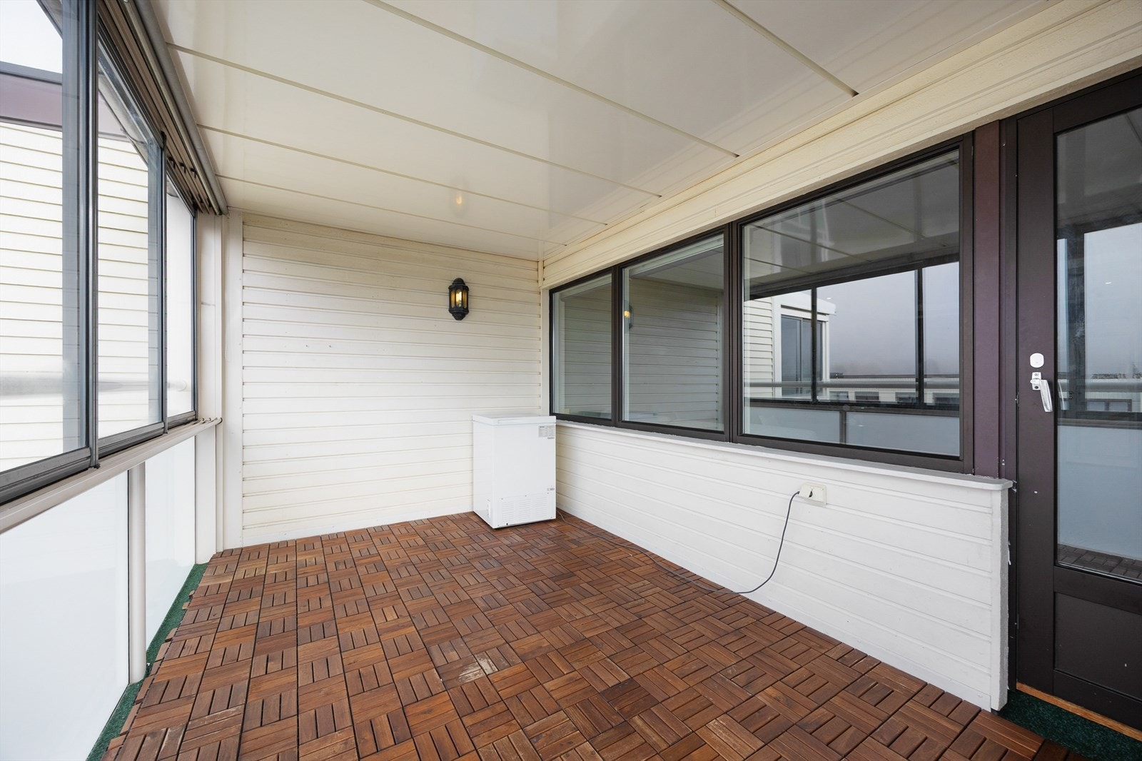 Balkongen er brukbar året rundt! Galleribilde