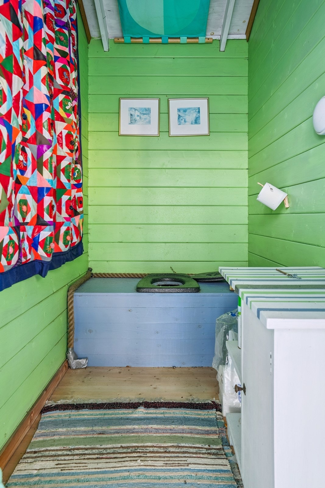 Wc - utedo i boden Galleribilde