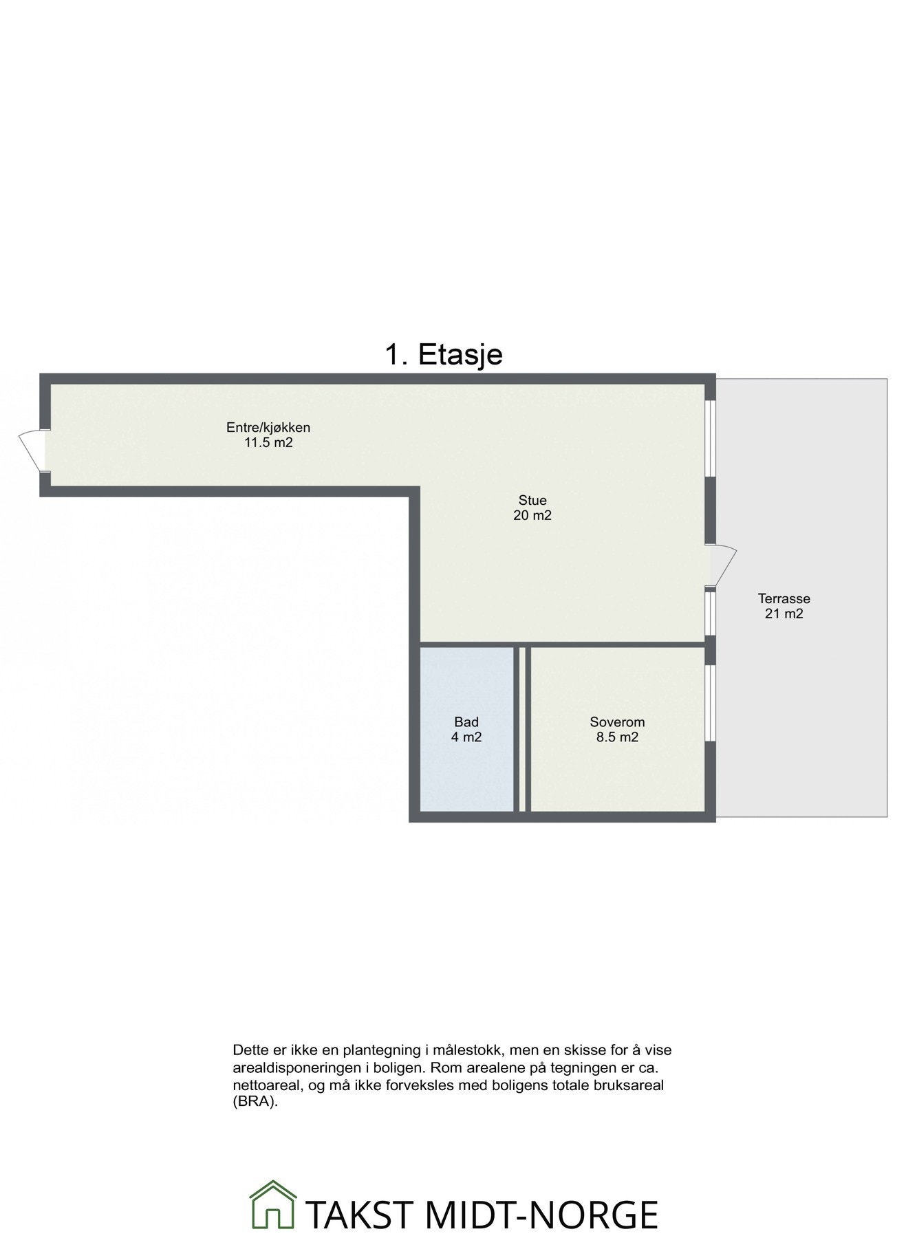 Planskisse. Galleribilde