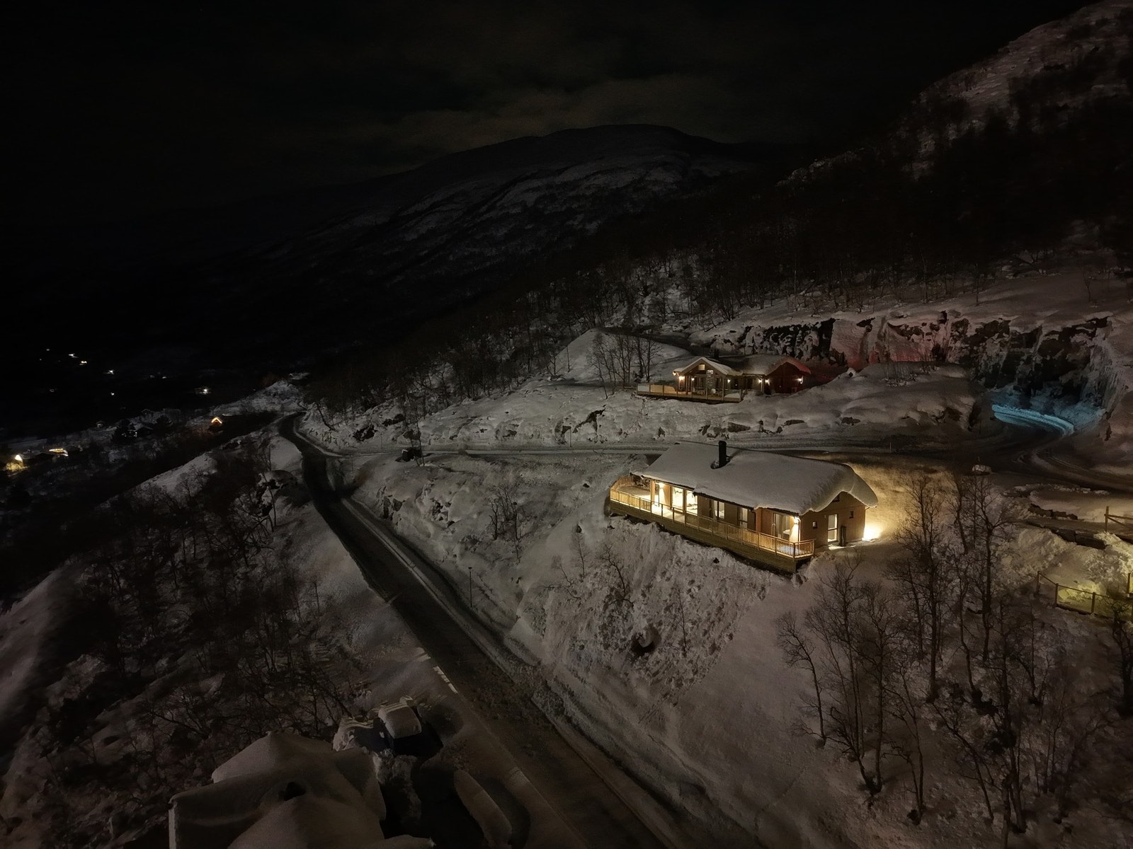 Kveldsfoto. Galleribilde