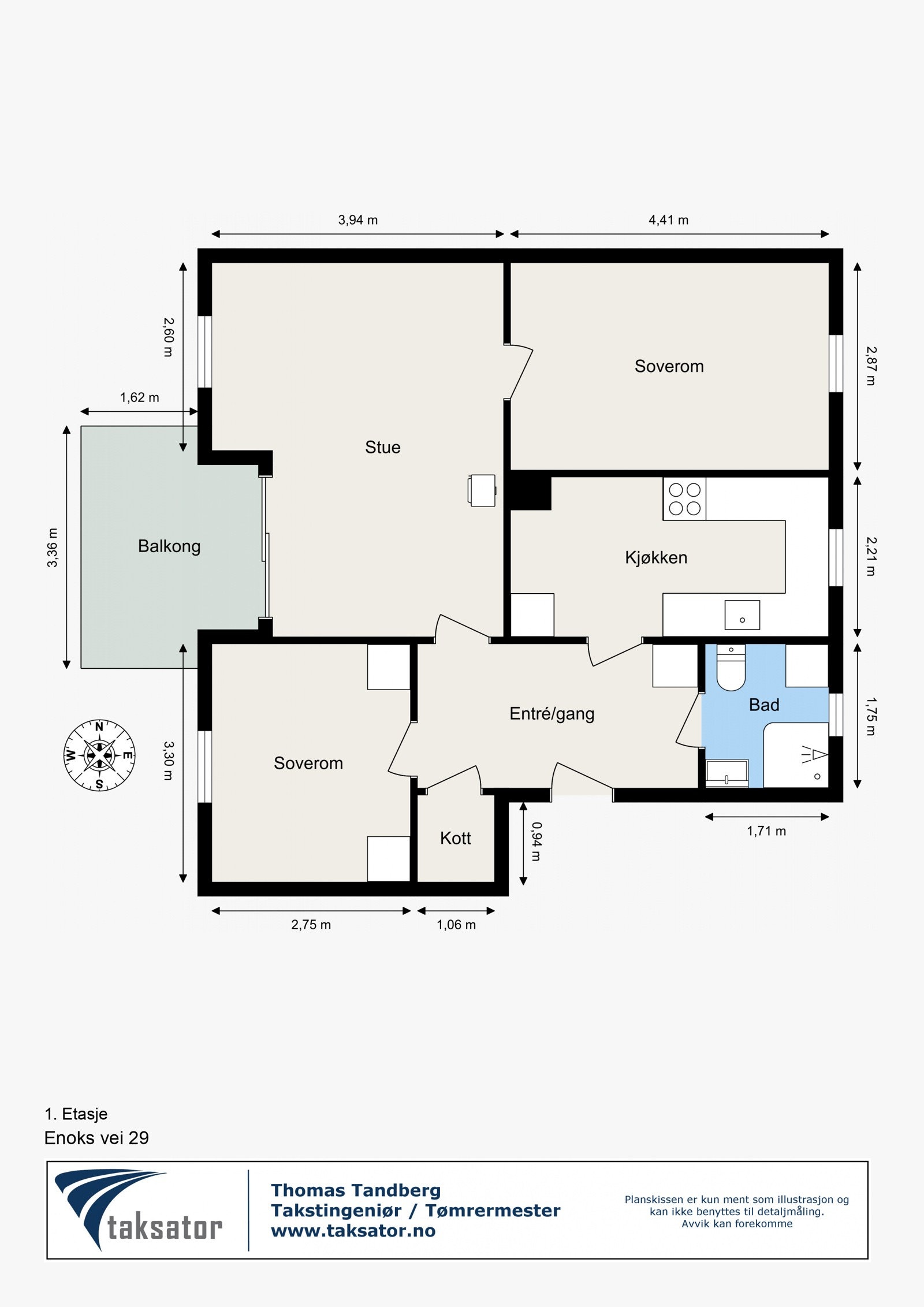 Plantegning. Galleribilde