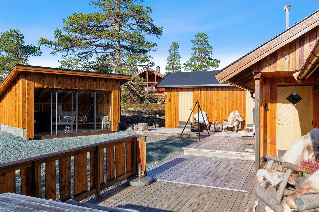 I 2024 ble det satt opp en ny gapahuk med glassdører, i tillegg til boden fra 2022. Galleribilde