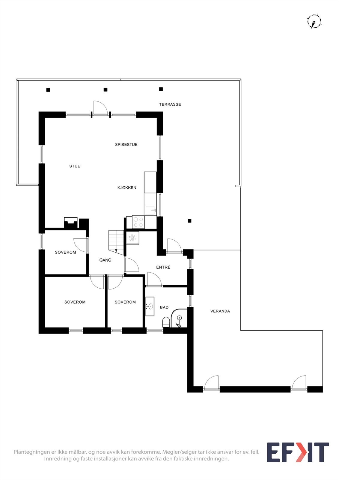 Plantegningen Galleribilde