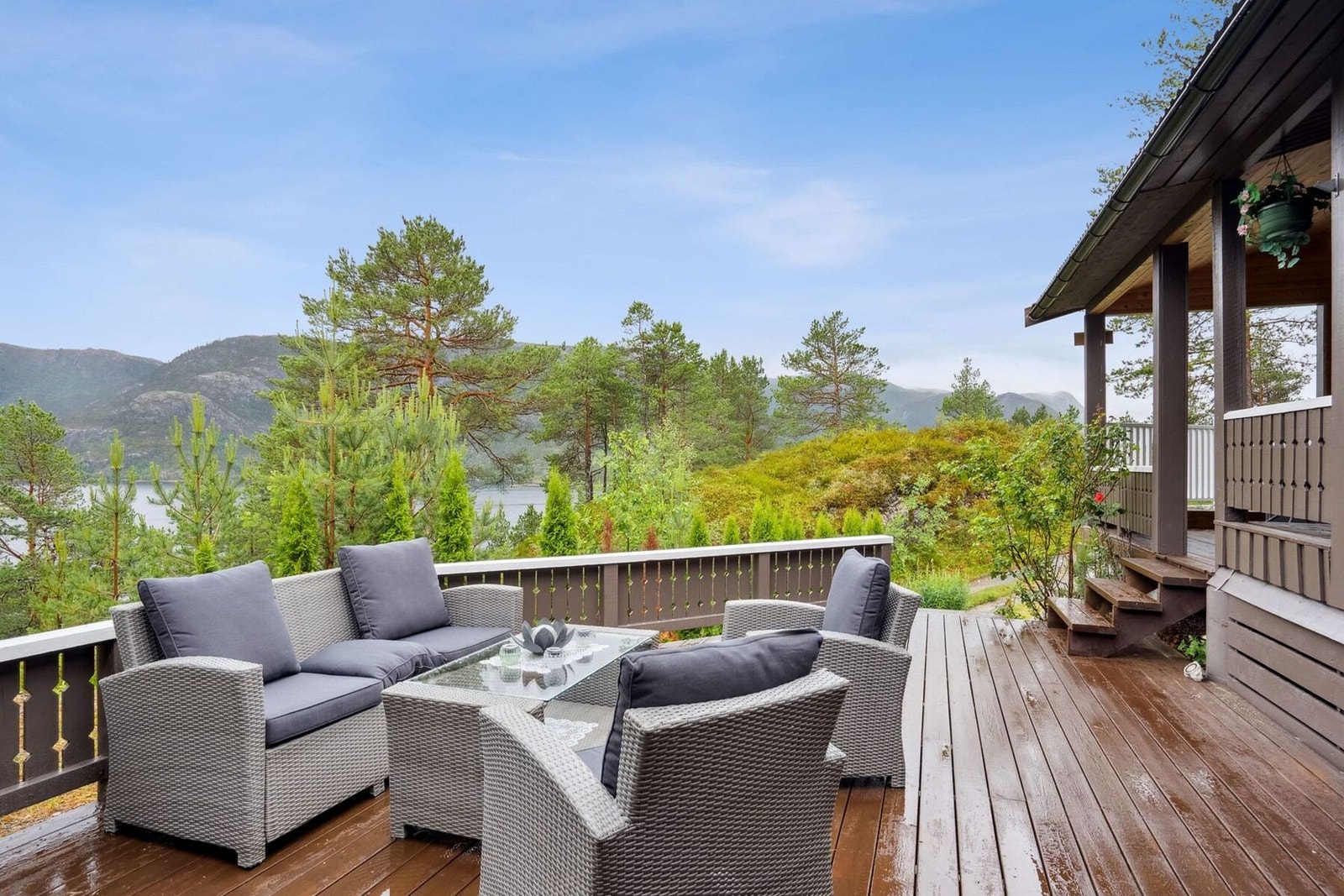 Her kan man nyte varme sommerdager og gode solforhold. Galleribilde