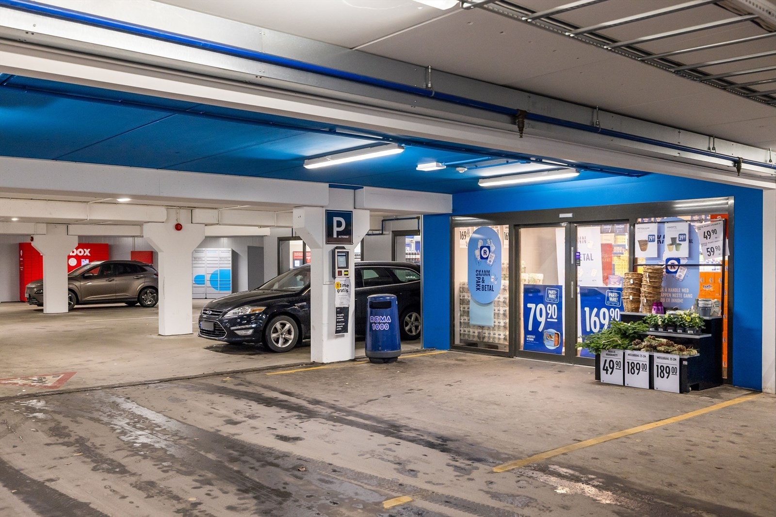 Du kan omtrent gå i tøfler til matbutikken - hvilken luksus! Galleribilde