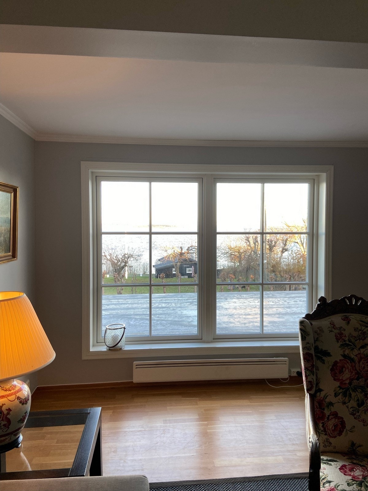 Utsikt fra vindu Galleribilde