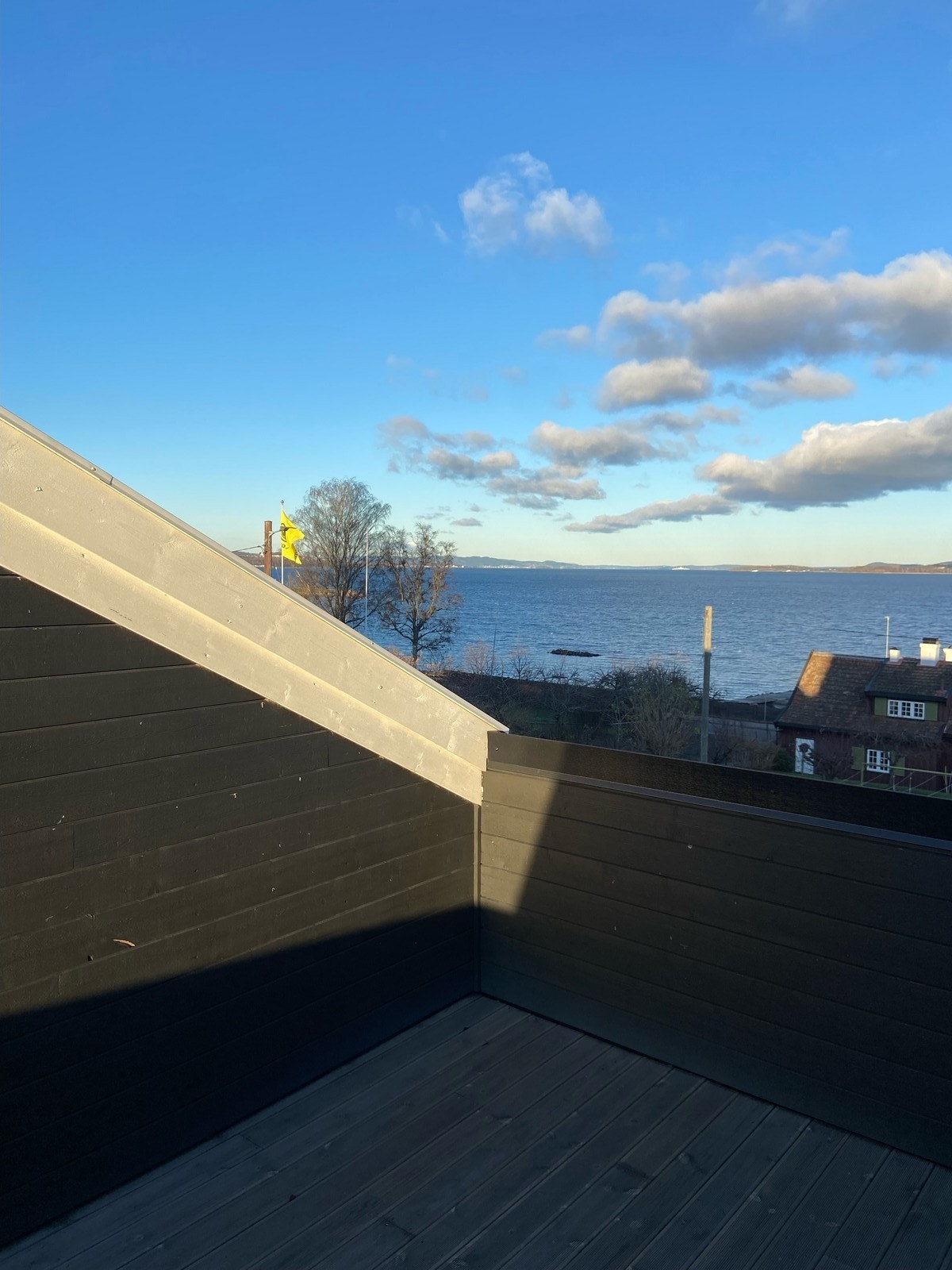 Utsikt fra takterrasse Galleribilde