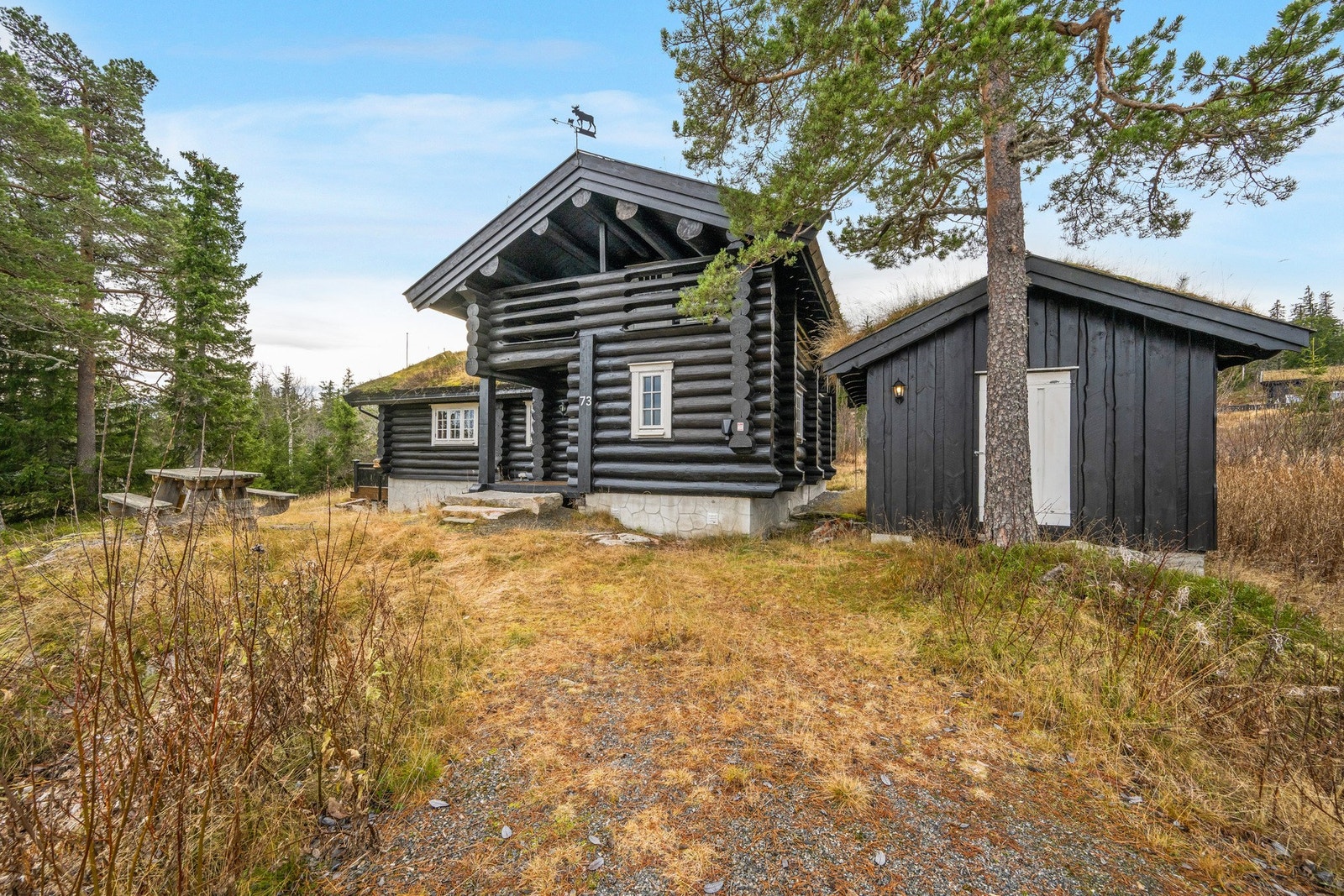 Bra med parkeringsplasser Galleribilde