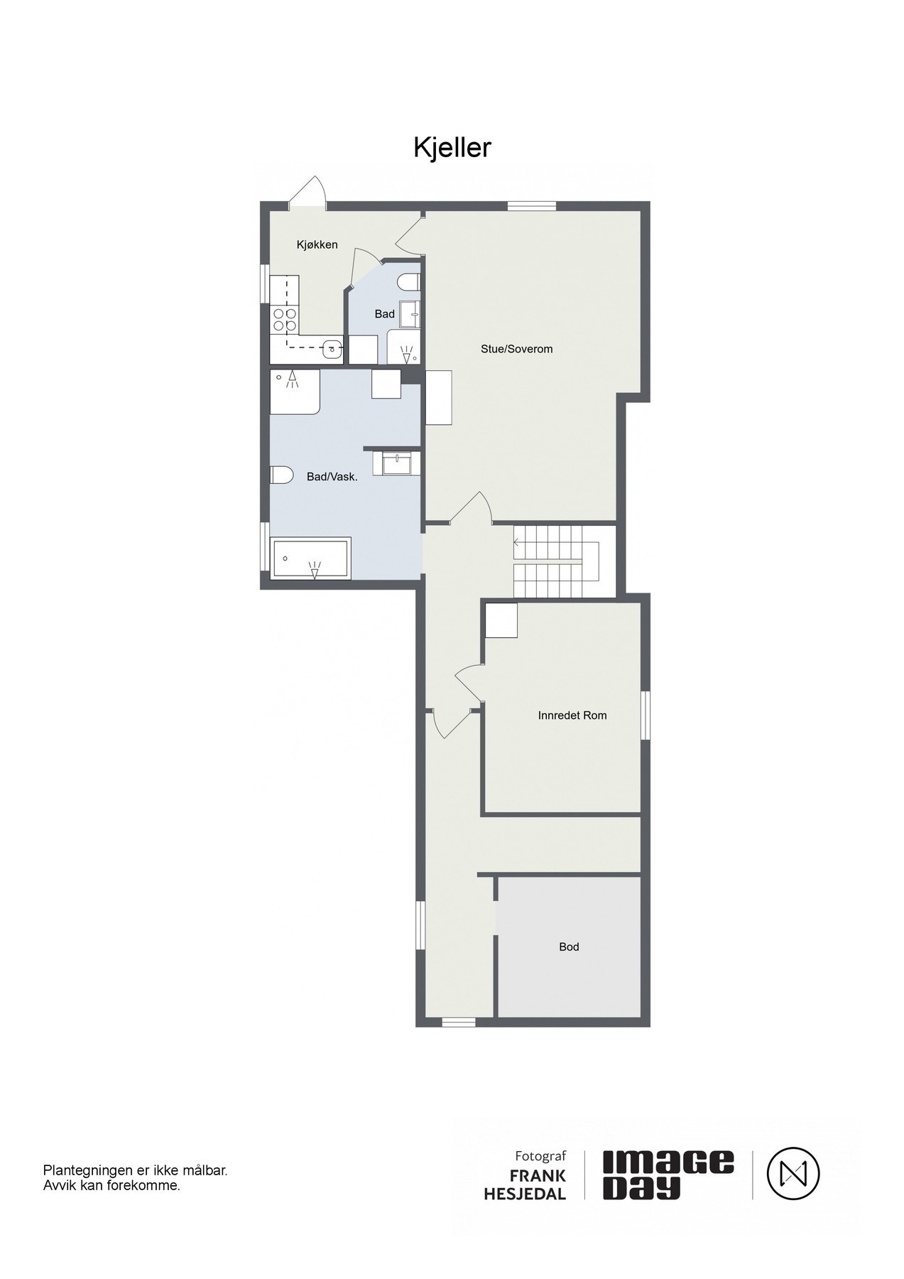 Veiledende plantegning. Galleribilde