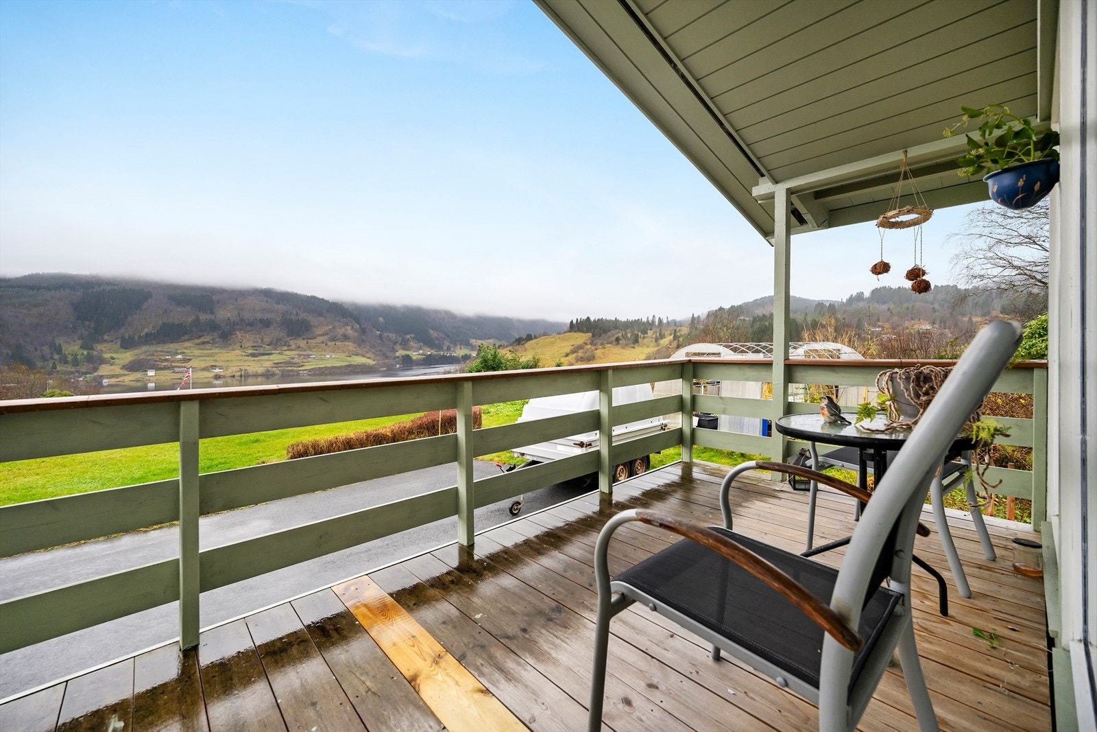 Overbygd terrasse på 10 kvm Galleribilde