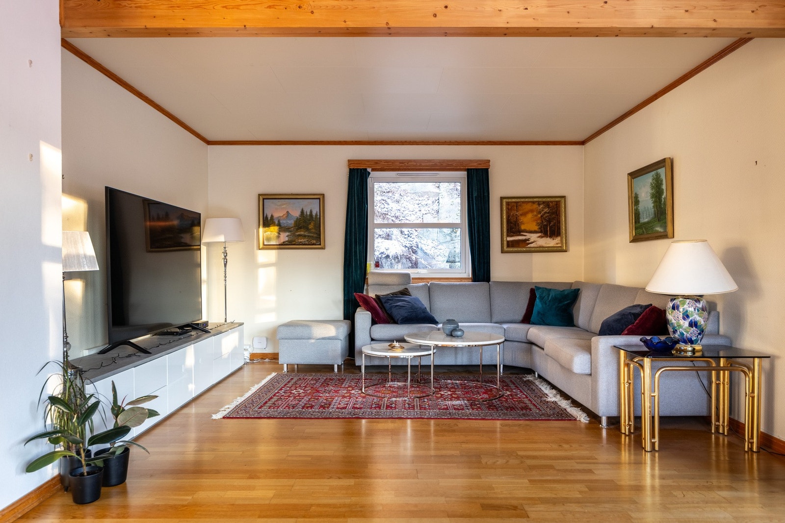 Her kan man innrede med en koselig TV-krok. Galleribilde