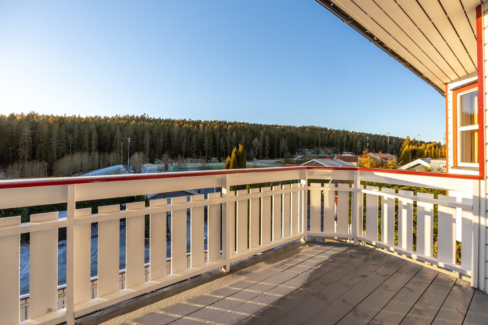 God plass til ønsket utemøblement. Galleribilde