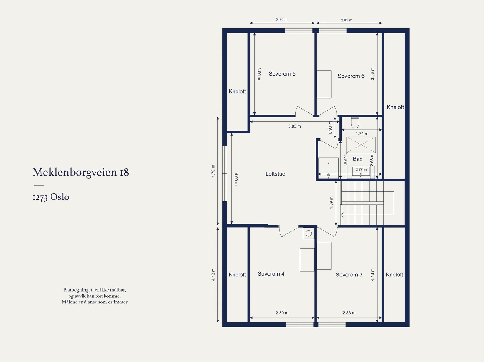 Plantegning 2. etasje. Galleribilde