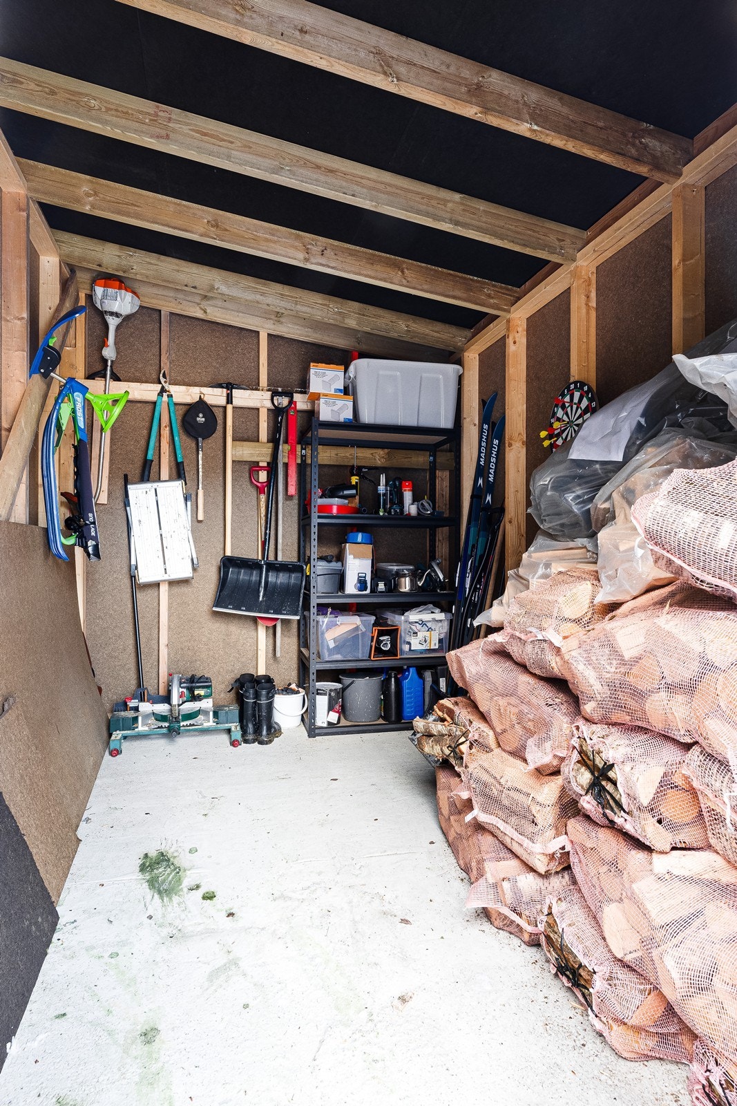 God plass til oppbevaring. Galleribilde