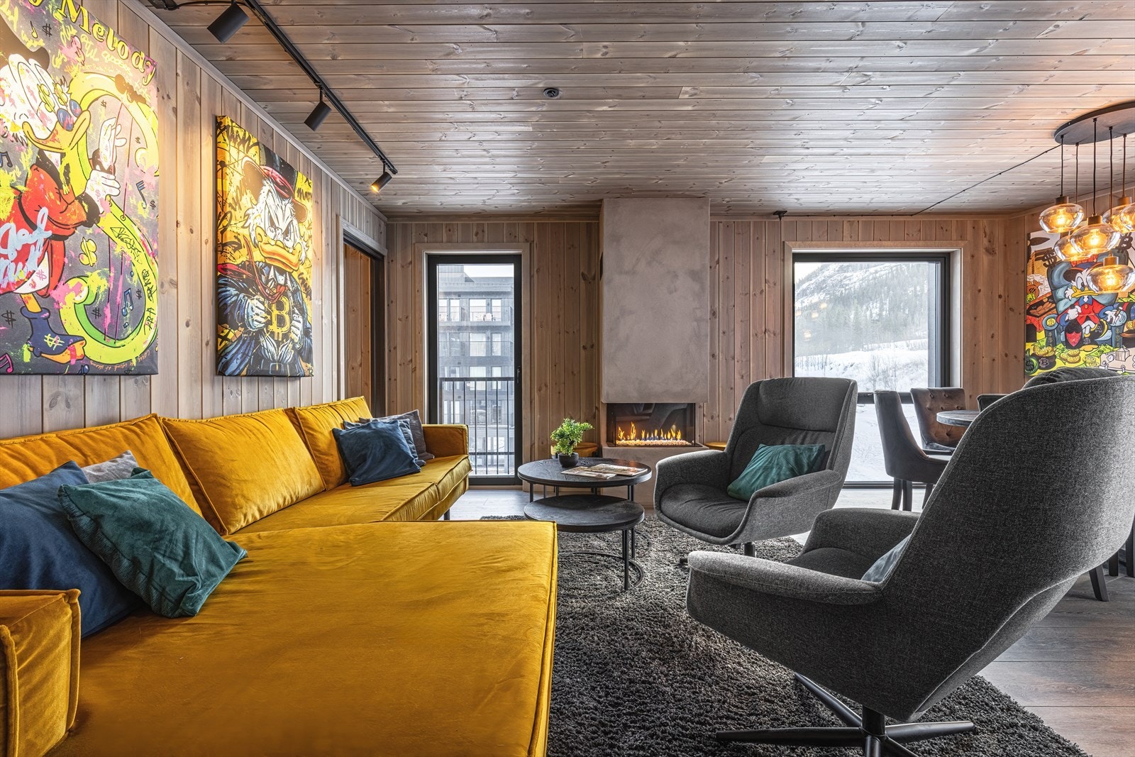 Leiligheten kan selges møblert mot tillegg i prisen. Galleribilde