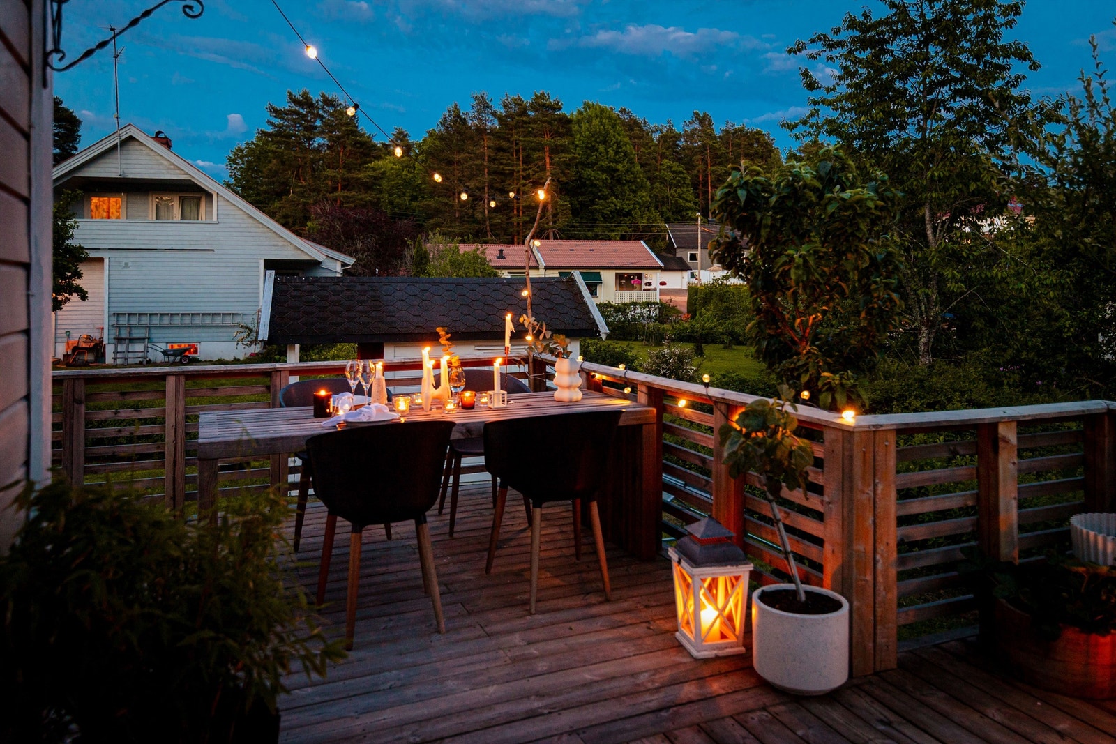 Kveldsstemning Galleribilde