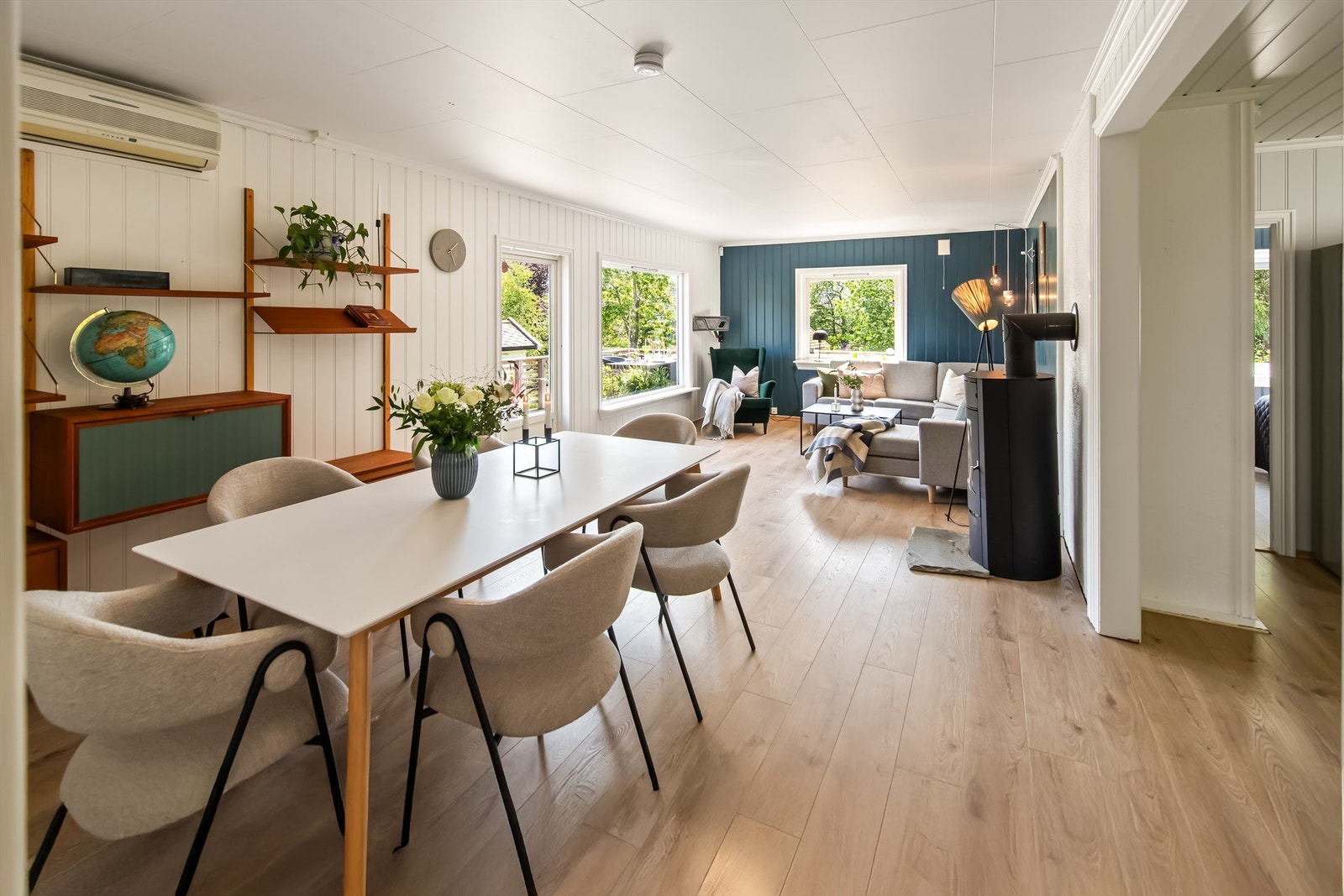 Åpen stue-/kjøkkenløsning Galleribilde