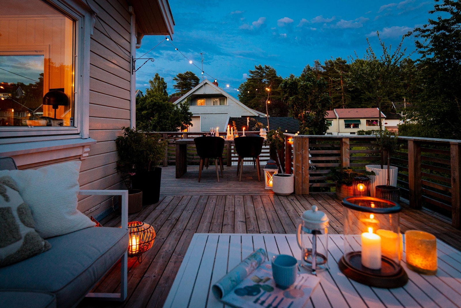 Kveldsstemning Galleribilde