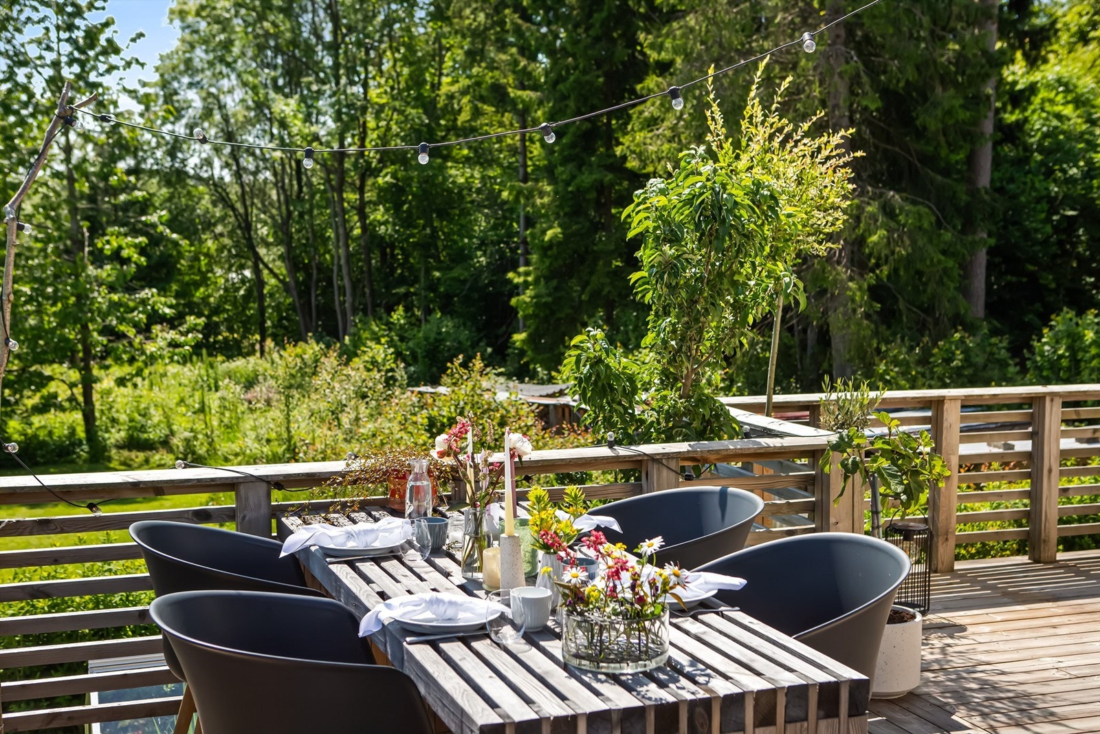 Hyggelig terrasse! Galleribilde