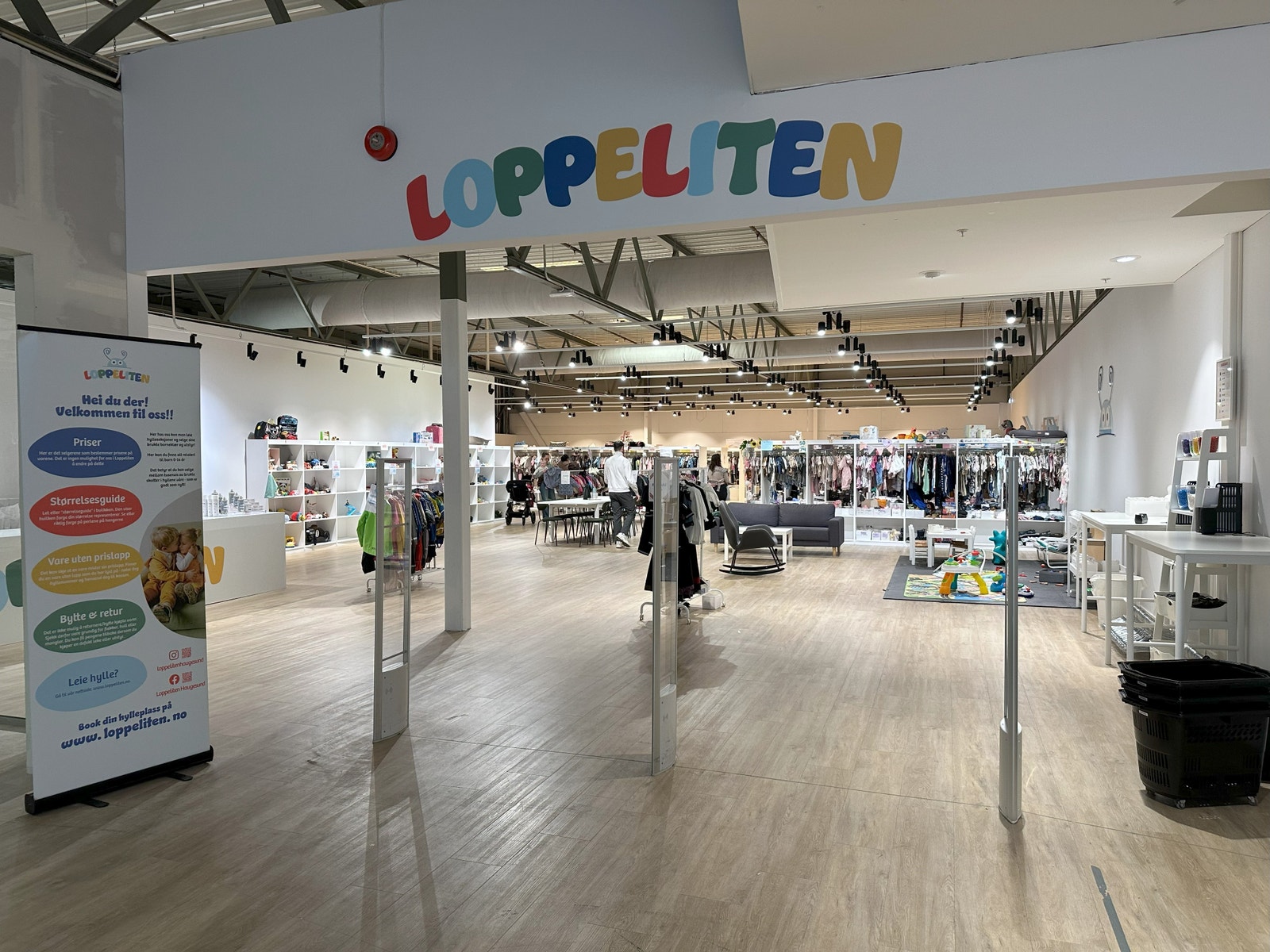 Loppeliten åpnet våren 2025. Galleribilde