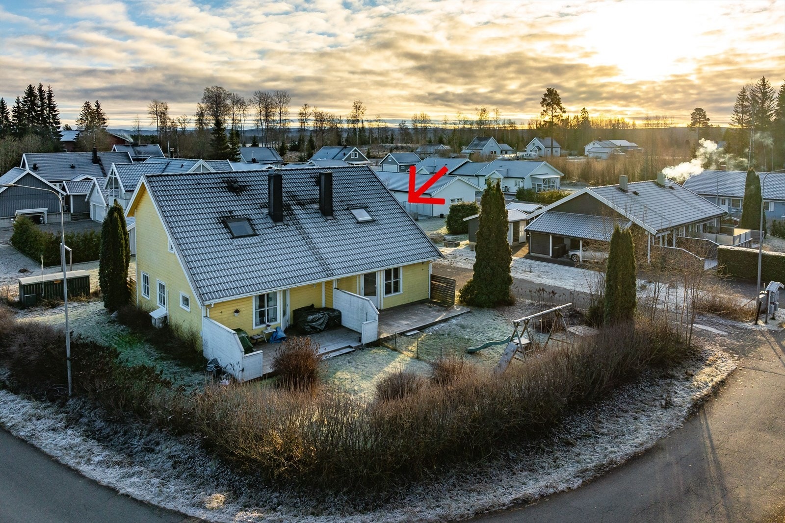 Velkommen til Bergumfeltet og Håvegen 12 B! Fotograf: Christian Aas Galleribilde