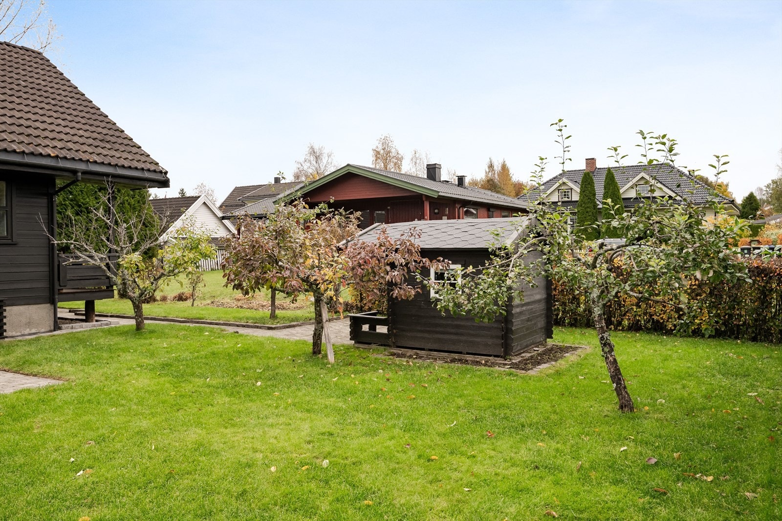 Superkoselig med egne frukttrær i hagen! Galleribilde