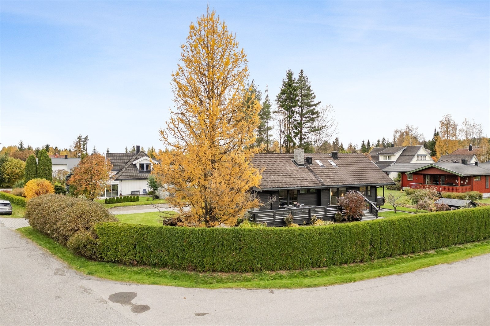 Like ved eiendommen er det turstier som tar deg opp i Svartholtet med stier og skiløyper som strekker seg rundt i et stort nettverk i skogen. Fra eiendommen er det også kort vei ned til Glomma med fiske- og bademuligheter. Galleribilde