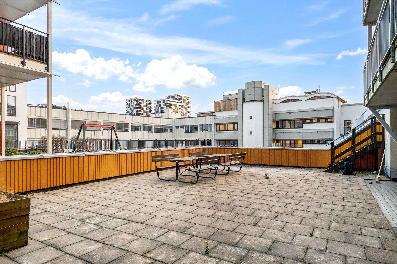 Borettslaget har også terrasse! Galleribilde