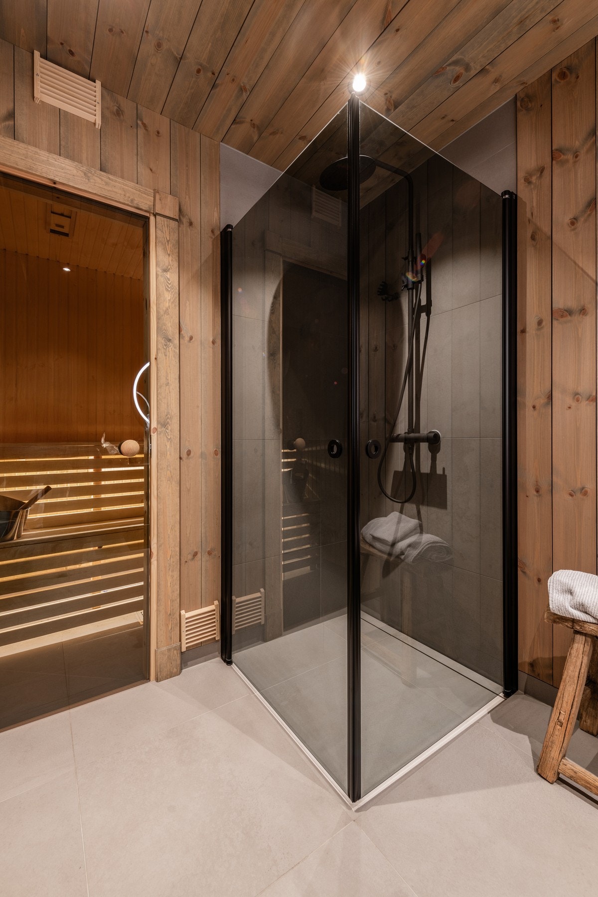 Flott bad med badstue