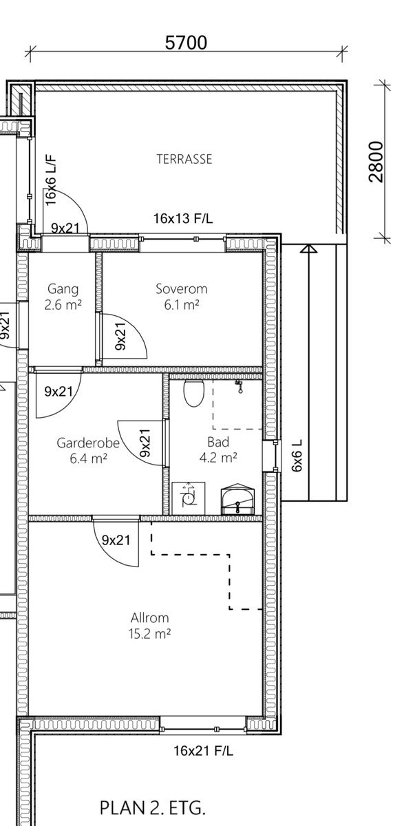 Plantegning Galleribilde