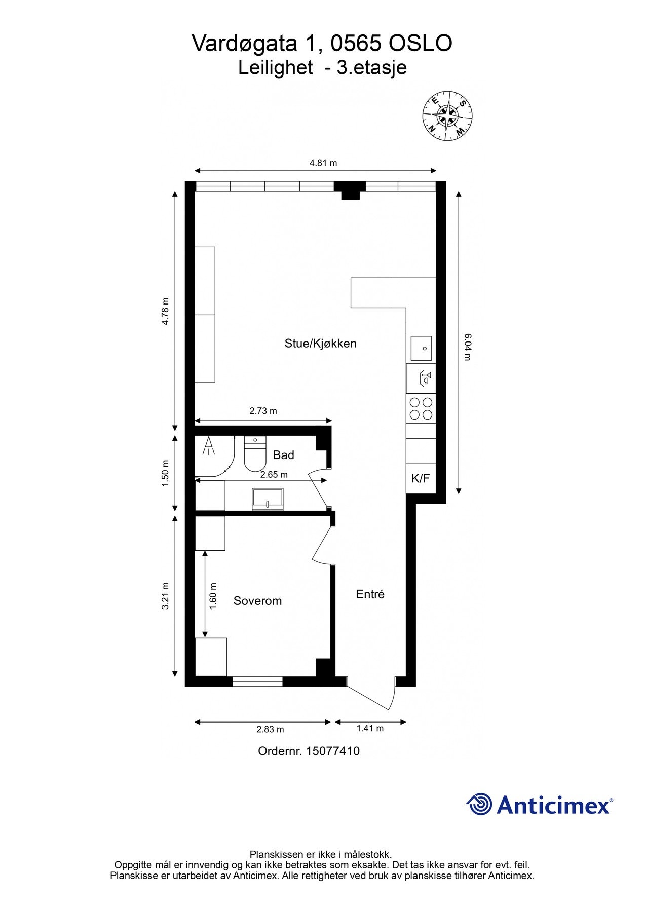 Plantegning. Galleribilde