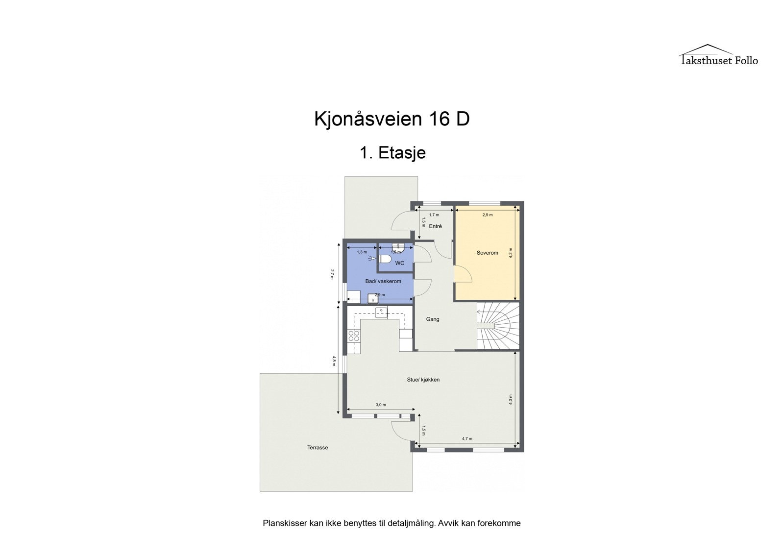 Plantegning første etasje. Galleribilde