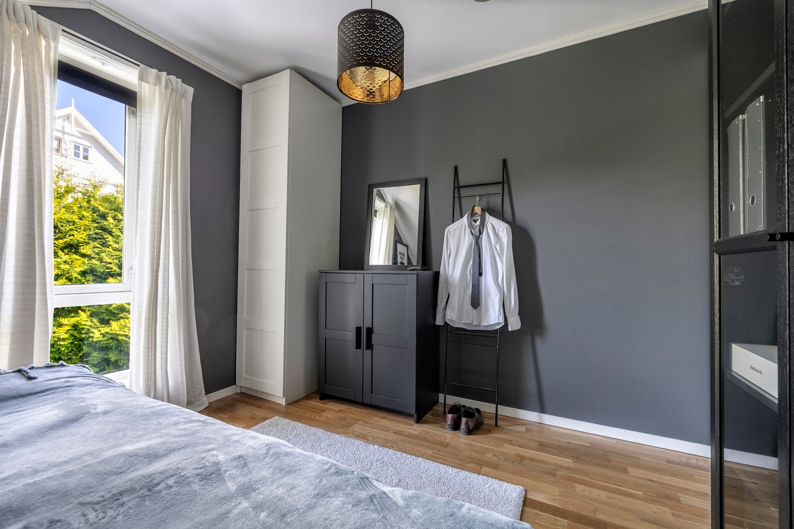 Rommene er ideelle som barnerom, gjesterom eller kontor. Galleribilde