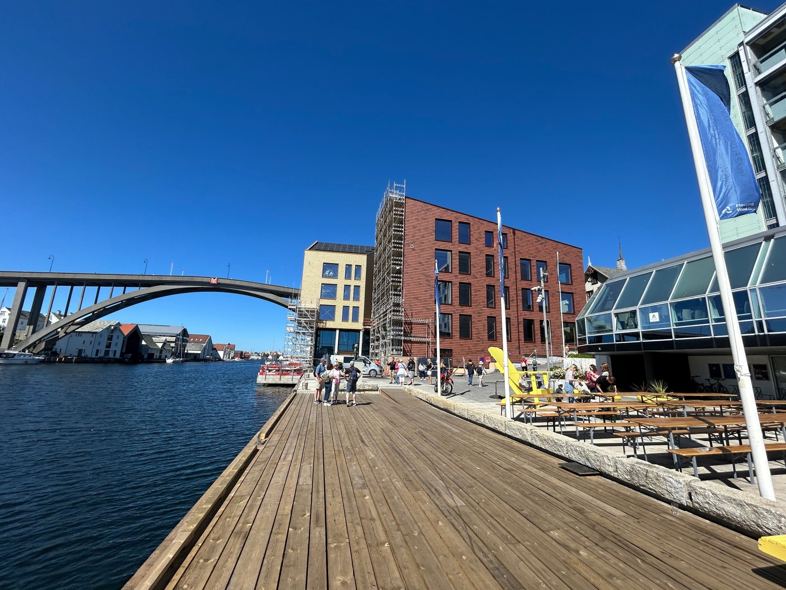 Bygget tar form. Galleribilde